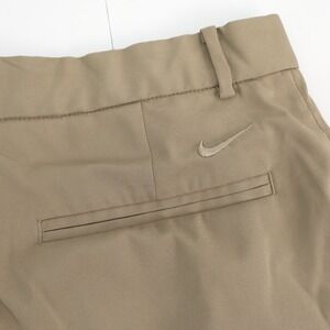 Nike Golf Standard Fit Dri-FIT Men's Pants Beige 32x34c- Flaw